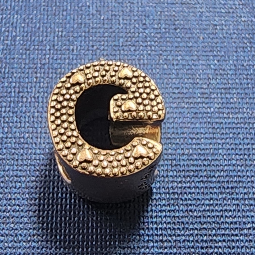 Pandora Letter G Alphabet Charm - Picture 2 of 9